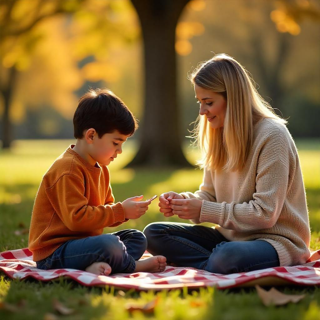 Child in speech therapy session